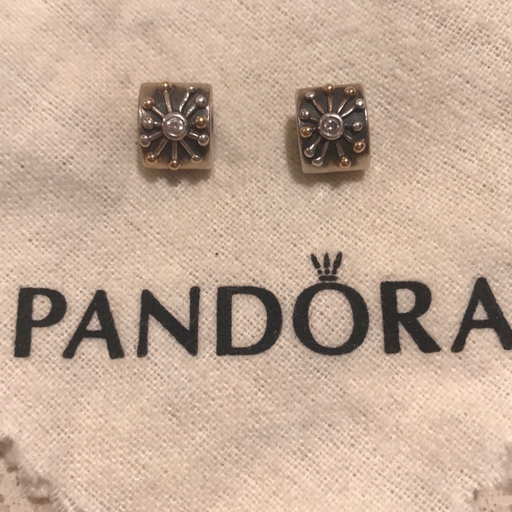 ✨Retired✨ Pandora Charms with 14k